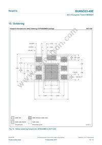 BUK6D23-40EX Datasheet Page 12