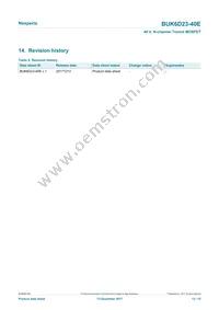 BUK6D23-40EX Datasheet Page 13