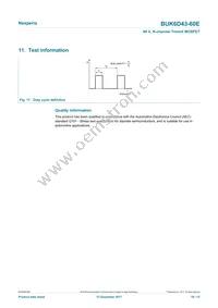 BUK6D43-60EX Datasheet Page 10