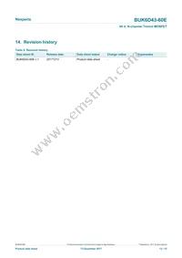 BUK6D43-60EX Datasheet Page 13