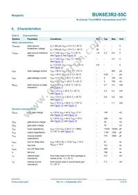 BUK6E3R2-55C Datasheet Page 6