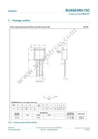 BUK6E4R0-75C Datasheet Page 10