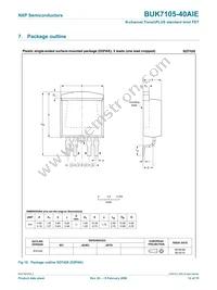 BUK7105-40AIE Datasheet Page 13