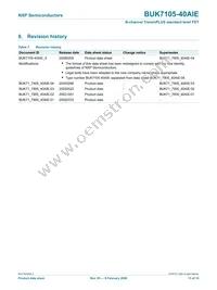BUK7105-40AIE Datasheet Page 14