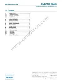 BUK7105-40AIE Datasheet Page 16