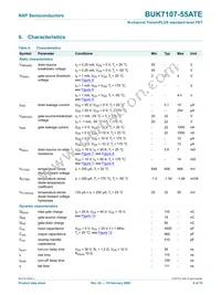 BUK7107-55ATE Datasheet Page 7