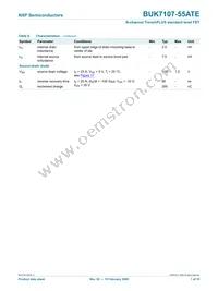 BUK7107-55ATE Datasheet Page 8
