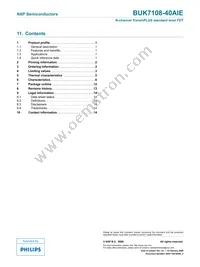 BUK7108-40AIE Datasheet Page 16