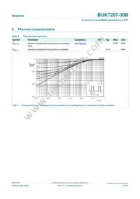 BUK7207-30B Datasheet Page 5