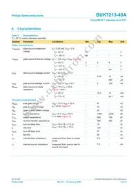 BUK7213-40A Datasheet Page 5