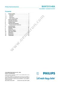 BUK7213-40A Datasheet Page 14