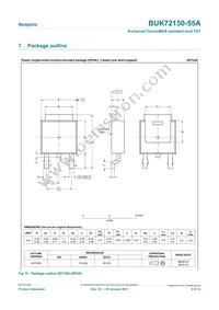 BUK72150-55A Datasheet Page 9