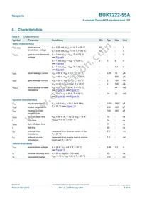 BUK7222-55A Datasheet Page 5