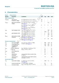 BUK7225-55A Datasheet Page 5