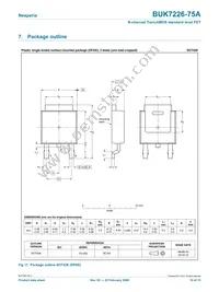 BUK7226-75A/C1 Datasheet Page 10