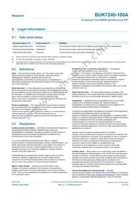 BUK7240-100A Datasheet Page 11