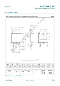 BUK724R5-30C Datasheet Page 10