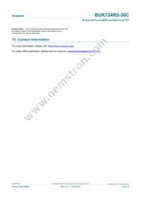 BUK724R5-30C Datasheet Page 13