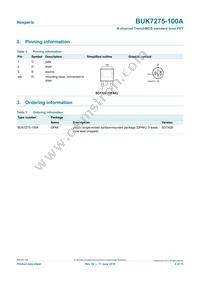 BUK7275-100A Datasheet Page 2