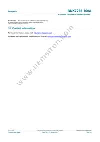 BUK7275-100A Datasheet Page 12