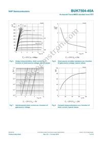 BUK7504-40A Datasheet Page 8