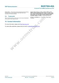 BUK7504-40A Datasheet Page 14