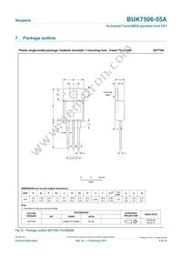 BUK7506-55A Datasheet Page 9