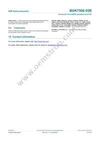 BUK7506-55B Datasheet Page 14