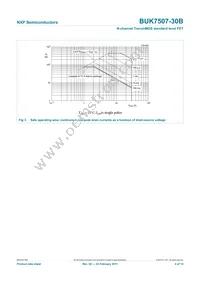 BUK7507-30B Datasheet Page 5