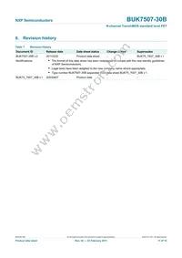 BUK7507-30B Datasheet Page 12