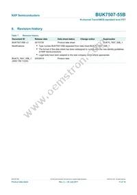 BUK7507-55B Datasheet Page 12