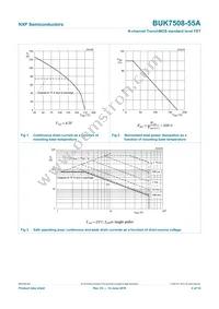BUK7508-55A Datasheet Page 5