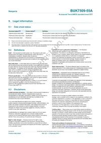 BUK7509-55A Datasheet Page 11