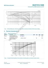 BUK7510-100B Datasheet Page 5