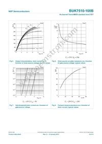 BUK7510-100B Datasheet Page 7