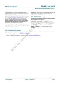 BUK7510-100B Datasheet Page 13