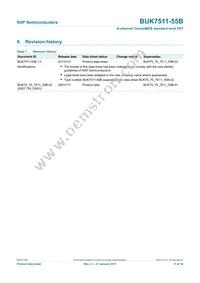 BUK7511-55B Datasheet Page 12