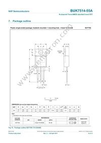 BUK7514-55A Datasheet Page 8