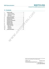 BUK7514-55A Datasheet Page 12