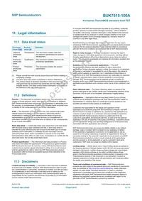 BUK7515-100A Datasheet Page 10