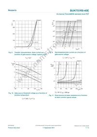 BUK751R8-40E Datasheet Page 7