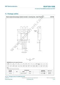 BUK7526-100B Datasheet Page 10