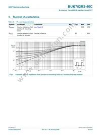 BUK752R3-40C Datasheet Page 7