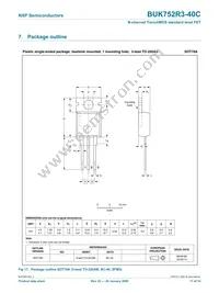 BUK752R3-40C Datasheet Page 12