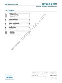 BUK752R3-40C Datasheet Page 15