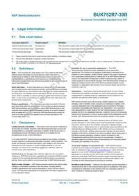 BUK752R7-30B Datasheet Page 13