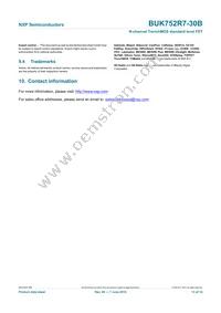 BUK752R7-30B Datasheet Page 14