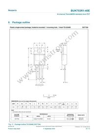 BUK753R1-40E Datasheet Page 10