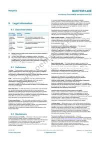 BUK753R1-40E Datasheet Page 11