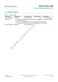 BUK753R4-30B Datasheet Page 11